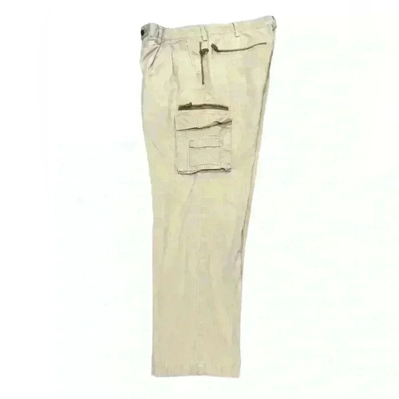 ORVIS Cargo Khaki Pants with Zipper Pockets Men’s Size 32 - Picture 2 of 8